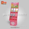 Corrugated Cardboard Pocket Pop Book Magazine Floor Stand Display (BP-SR999)